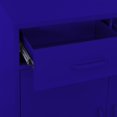 thumbnail image 5 of vidaXL Storage Cabinet Navy Blue 80x35x101.5 cm Steel, 5 of 5