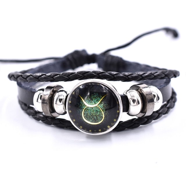 Femmes Hommes Longueur Bracelet Réglable Bracelet Cuir Tressé Bracelet Bracelet Bijoux, Type 2