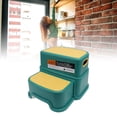 thumbnail image 3 of Two Step Children's Stool,Skidproof Bottom Smoother Edges Nursery Toddler Step Stool For Kids, 3 of 8