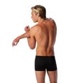 thumbnail image 4 of Speedo Men's Adult Swimsuit Square Leg Endurance+ Solid - Speedo Black, Size: 30, 4 of 4