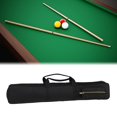 thumbnail image 3 of koolsoo Étui de Queue de Billard à 8 Trous Étui de Queue de Billard 1/2 Snooker Pochette de Queue de Billard Noir, 3 of 9