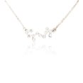 thumbnail image 2 of Ins Constellations Theme Friendship Necklace Rhinestone Comfortable Delicate with Display Card Pendant for Lover Festival Gifts Scorpio Silver, 2 of 6