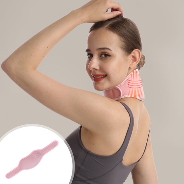 EGNMCR Electrically Heated Neck Protector, Hot Compress Intelligent Cold Warming Neck Protector With Warm Scarf USB Electric Heating Scarf Heating neck brace