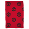 thumbnail image 1 of Character World Manchester United Fleece Sherpa Back Blanket, 1 of 1