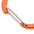 thumbnail image 3 of S SERENABLE Mini Aluminum Alloy Carabiner Outdoor , Lightweight Portable Backpack Buckle Sandblasted orange, 3 of 7