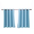 thumbnail image 4 of 2PC Insulated Foam Lined Heavy Thick Grommet Window Curtain Panels, 4 of 4