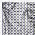 thumbnail image 4 of Soimoi Moss Georgette Fabric Dots Dots Print Fabric by The Yard 42 Inch Wide, 4 of 5