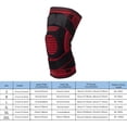 thumbnail image 2 of Sangle de Genou Élastique Respirante avec Compression Réglable pour, 2 of 5