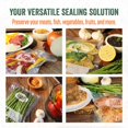 thumbnail image 5 of FOOD VACUUM SLR BK/SLVR(Pack of 1), 5 of 5