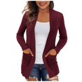 thumbnail image 1 of Women‘s Cardigans with Pockets Casual Lightweight Open Front Cardigan Sweaters, 1 of 6