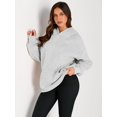 thumbnail image 2 of ORUYROP Womens Oversized Hoodies Fleece Sweatshirts Long Sleeve Sweaters Pullover Fall Clothes with Pocket, 2 of 7