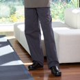 thumbnail image 4 of Uncommon Threads 4003-5503 Yarn Dyed Baggy Chef Pant in Black and Grey Houndstooth - Medium, 4 of 6