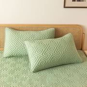 Danhjin Polyester Pillowcase Pillowcases Standard Size Set of 2 Decorative Quilted Pillowcases Comforter Set