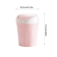 thumbnail image 3 of Avdolw Compact Desktop Trash Can - Mini Trash Bin for Home, Office, Living Room, Coffee Table, Foldable Wastebasket, Hygienic Design, 3 of 6