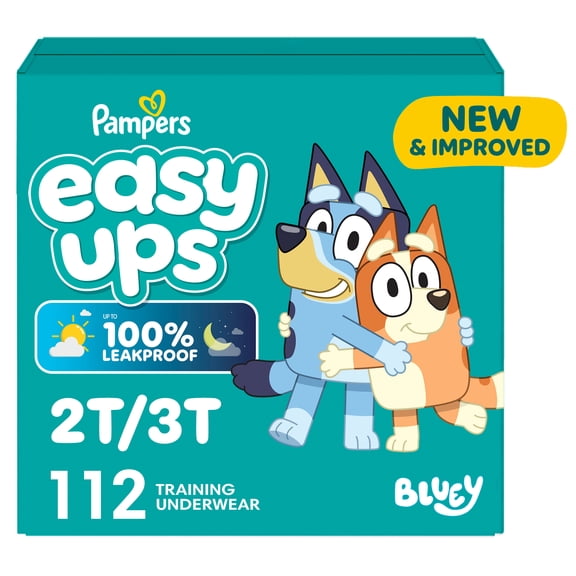 Pampers Easy Ups Training Underwear Boys Size 4 2T3T