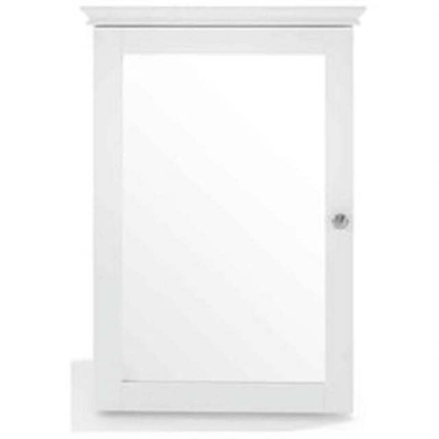 Modern Marketing Concepts CF7005-WH Lydia Armoire Murale Miroir, Blanc