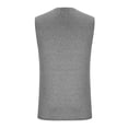 thumbnail image 5 of JDQJBZ Mens Sleeveless Undershirts Summer Solid Color Knit Crew Neck Sleeveless Tops Stretchy, 5 of 5