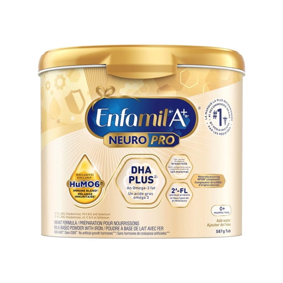 Enfamil A+ NeuroPro™, Baby Formula, 0-12 months, Powder Tub