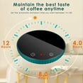 thumbnail image 4 of Coffee Mug Warmer Smart Cup Warmer For Desk Auto Shut Off & Timing Electric Beverage Warmer With 2 Temperature Settings Wireless Warmer Heating Plate For Tea Water Cocoa Milk, 4 of 7