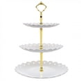 thumbnail image 2 of 3-Tier Cupcake Stand Cake Dessert Wedding Event Party Display Tower Plate New, 2 of 8