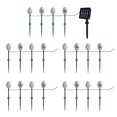 thumbnail image 1 of Solar String Lights Outdoor Decorative LED Easter Garden Stake Lights with 8 Modes, IP55 Rated, White Flower and Heart Design, 1 of 8