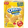 thumbnail image 2 of OREO , Biscuits Mini Dorés, Paquet Collation de 6, 25g, 2 of 14