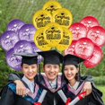 thumbnail image 4 of 100Pcs/Bag Graduation Balloon Inflatable Blast-proof Leakproof Good Sealing Congrats Grad Letter 2023 Senior Year Grad Balloon School Supply, 4 of 8