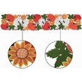 thumbnail image 2 of Chemin de Table Citrouilles de Récolte Automne Ou Automne, Décorations de l'Action de Grâce et Halloween, Broderie Appliquée (14 X 87 Pouces), 2 of 8