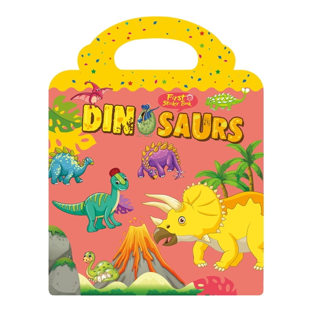 HOARBOEG Children's Toys Puzzle Toys Christmas Gifts Children's Stickers Activity Books Children's Guide Stickers Kids Learning Educational Toy Sticker