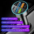 thumbnail image 4 of 4 Port USB Super Fast Car Charger Adapters For Android Cell Phones, 4 of 6