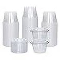 thumbnail image 3 of Galashield 100 Sets 4 oz Small Plastic Containers with Lids, Jello Shot Cups, Disposable Portion Containers, Souffle Cups for Sauce and Dressing, 3 of 4
