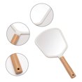 thumbnail image 1 of Hand Mirror Travel Makeup Mirror Portable Vanity Mirror With Wooden Handle, 1 of 7