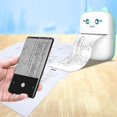 thumbnail image 3 of lionlar amagogo Mini BT Wireless Portable Photo Printer Pocket Mobile Thermal 57mm Paper Pink + 1 roll, 3 of 8