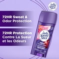thumbnail image 2 of Déodorant antisudorifique Lady Speed Stick Fresh Infusions pour femmes, protection de 72&nbsp;heures contre les odeurs et la transpiration, Invisible Dry, parfum Fleur de cerisier, bâton de 65&nbsp;g, 2 of 9