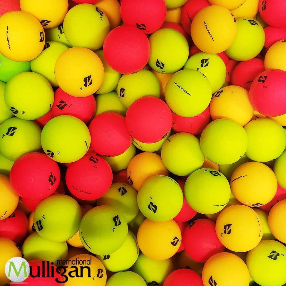 Mulligan - 60 Bridgestone E12 Matte Mix 5A Recycled Used Golf Balls