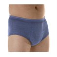 thumbnail image 4 of Wearever Men's Incontinence Underwear Open Fly Washable Briefs, Reusable 3-Pack, 4 of 10