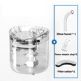 thumbnail image 3 of CAROOTU 2L Automatic Electric Pet Water Fountain Cat/Dog Drinking Dispenser with Filter, 3 of 6