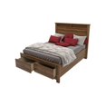 thumbnail image 3 of ACME Furniture Farmhouse Metal Merrilee Queen Storage Bed in Oak, 3 of 8