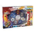 thumbnail image 2 of Battling Top, Ensemble de Jouets Résistance Forte Apparence Fraîche Plastique Complet Excellent Équilibre pour Enfants pour Maison Rouge, Bleu, 2 of 8