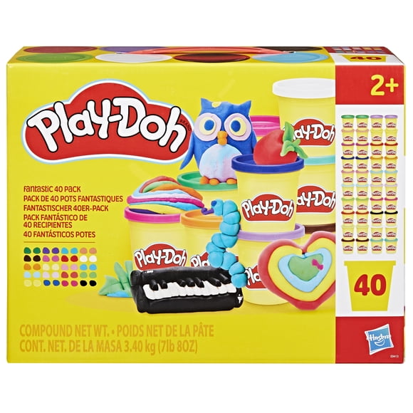 Play-Doh Sets, Color Pack of 40 Cans
