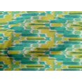 thumbnail image 4 of oneOone Organic Cotton Voile Fabric Chevron Kasuri Decor Fabric Printed BTY 42 Inch Wide, 4 of 4