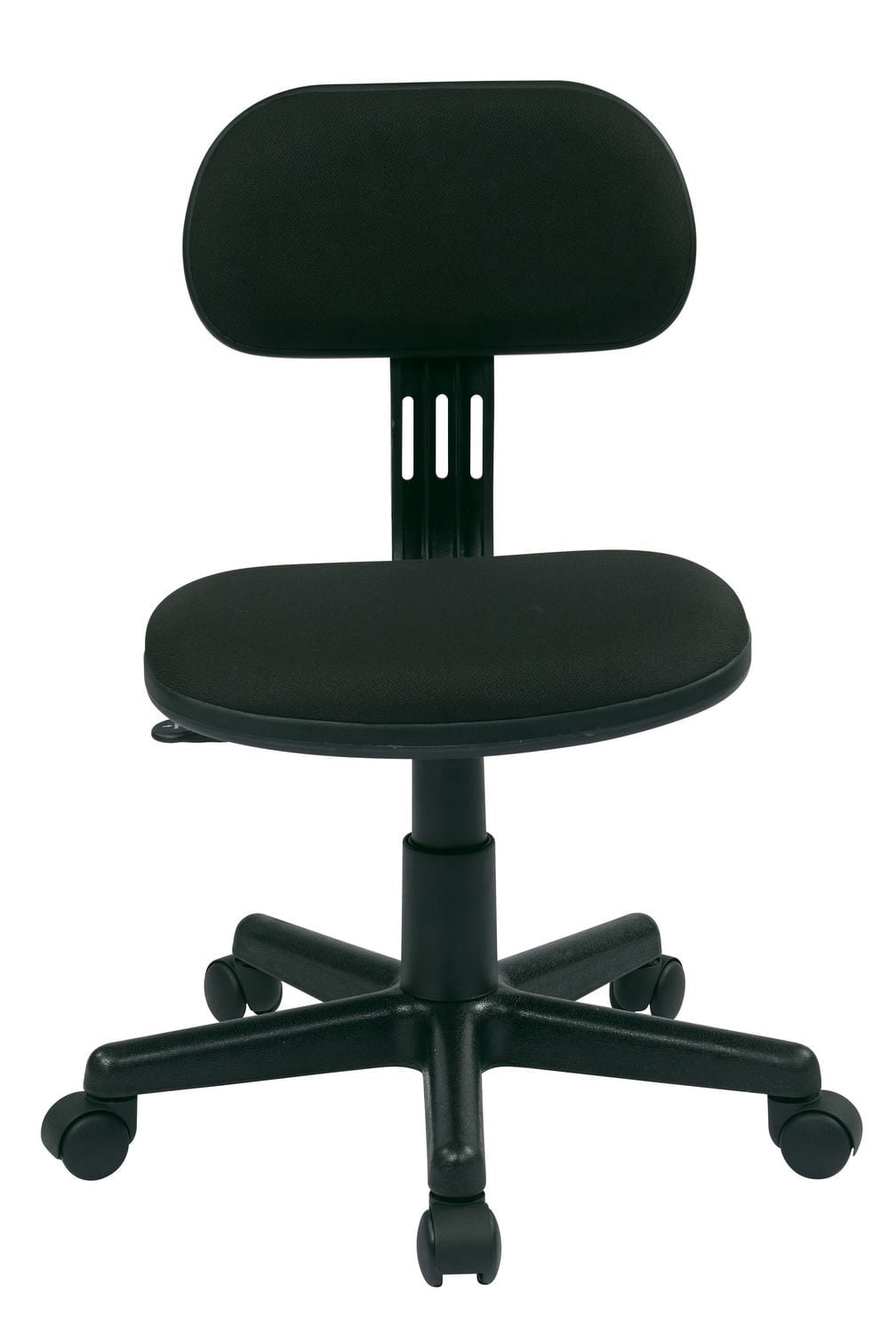 OSP Designs Student Task Chair in Black Fabric