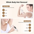 thumbnail image 3 of IPL Laser Hair Removal for Women and Men, JOOYEE Ice Cooling 3-in-1 IPL Hair Removal Device, Safe at-home Long-lasting Hair Regrowth Reduction, Suitable for Face, Armpits, Bikini Line, Legs, 3 of 7