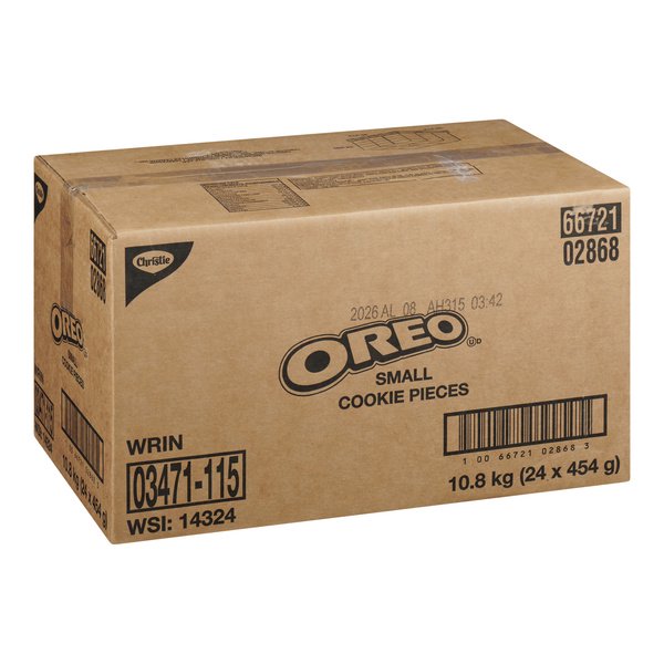 Nabisco Oreo 1 lb. Small Cookie Crumb Pieces - 24/Case