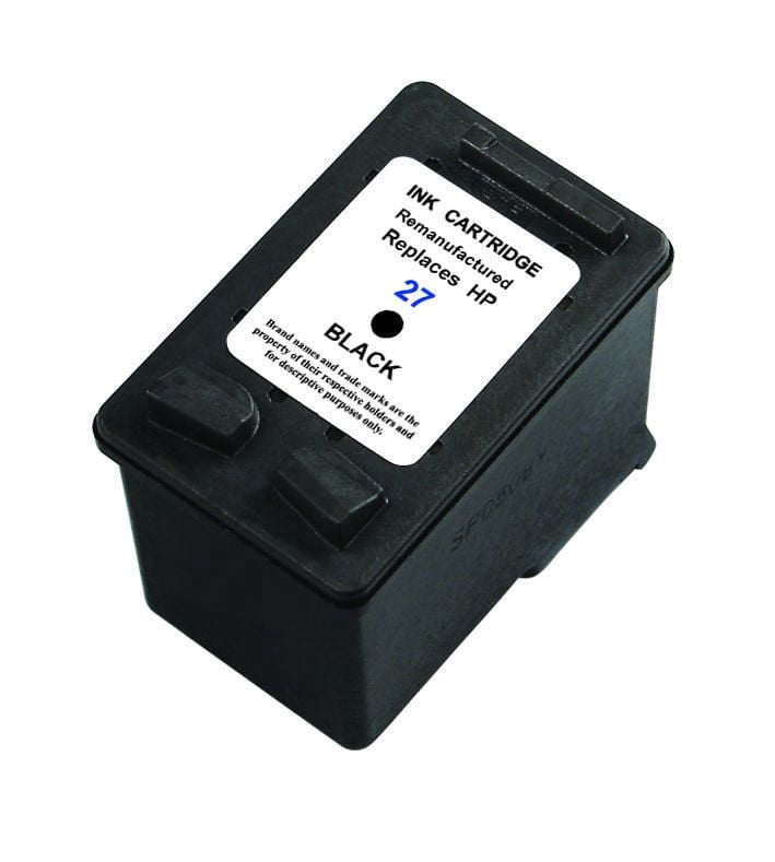 L-ink HP 27 Cartouche à Jet d'encres Noir Compatible (C8727AN)