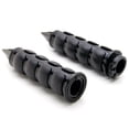 thumbnail image 2 of Krator Motorcycle Hand Grips 1 Inch Handlebar Bars Pair Compatible with Harley Davidson FLTR Road Glide Custom, 2 of 4