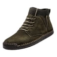 thumbnail image 2 of LSLJS Chaussures de Sport pour Hommes, Chaussures Décontractées Rétro de Combat pour Hommes Respirantes, Chaussures de Locomotive, 2 of 9
