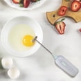 thumbnail image 5 of Cagogo Electric Egg Beater, Handheld Rotary Whisk for Baking Kitchen, Cordless Rechargeable Egg Mixer, Stainless Steel Blender for Cake Cream Milk, Home Cooking Baking Tools, 5 of 5