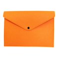 thumbnail image 1 of ZTTD Felt File Folder, Durable Briefcase, Document Bag, Paper File Folders, Portfolio Case, Letter Envelope, Handbag Button Closure, for Office Home S-chool Stationery (Z06-Orange), 1 of 9