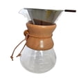thumbnail image 4 of Tnarru Cafetière pour Infusion Manuelle Cafetière Goutte à Goutte avec Échelle Cafetière en Verre Cafetière Goutte à Goutte Réutilisable pour Café 600 ml, 4 of 8